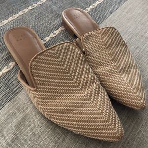 Pointy-toed Slip-on Flats